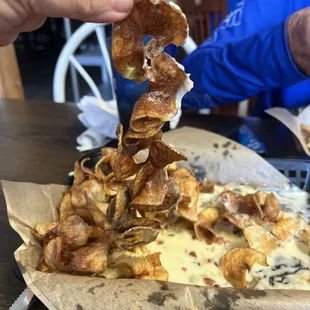 Loaded butterfly fries