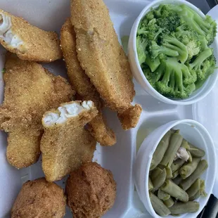 2 Piece Catfish Meal plus two extra pieces added