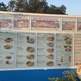 I'm posting this menu picture for my family.  Now they can pull it up on Yelp when I call to see what they want. LOL