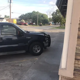 What kind of parking lot is this it&apos;s SO close to the street! I will sue you guys if I get hit in the back by some random 18-wheeler!