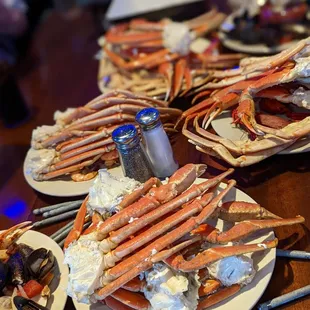 Never ending Alaskan snow crab legs