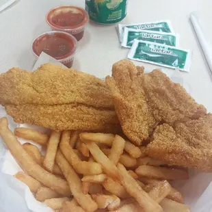 Catfish platter..