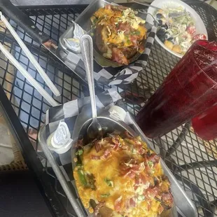Loaded baked potato