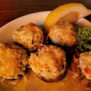 Crab Stuffed Mushrooms