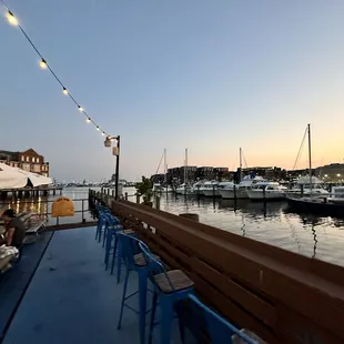 Beautiful environment but uncomfortable seats.