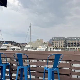 Outside deck area and view