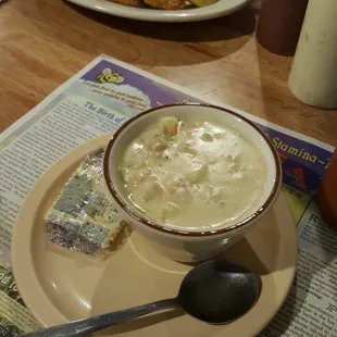 Clam Chowder...