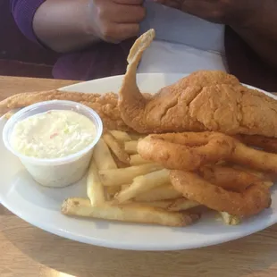 Fried Whiting