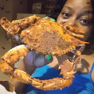 &apos;s So juicy and big I can&apos;t believe how good and fresh those crabs were refreshing! Great job!!! Best crabs I&apos;ve had in a loooong time!
