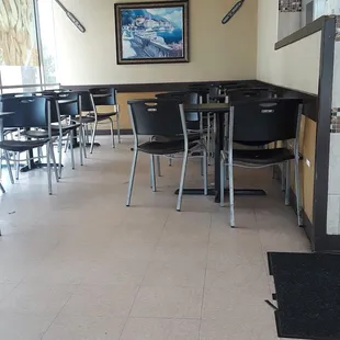 empty dining area