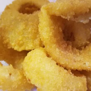 Crispy onion rings