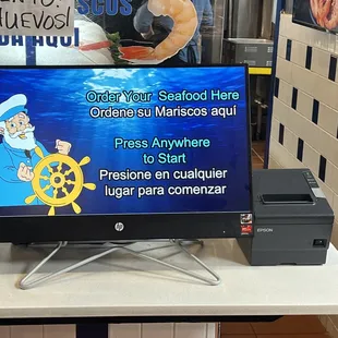 Computer to place order