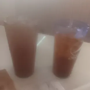 Sweet tea yes I had 4 glasses