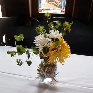 Flowers from private party