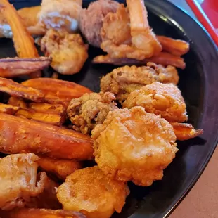 Seafood Plater  detail