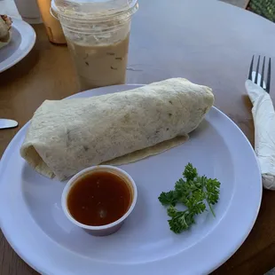 Sausage burrito