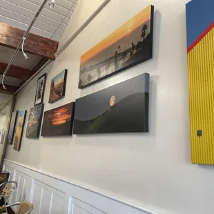 Inside this funky place.