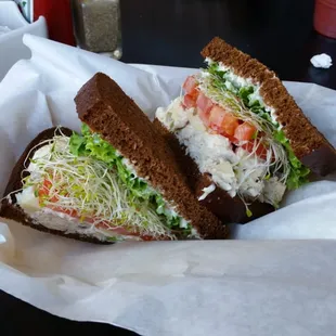 Curried Chicken Salad Sandwich