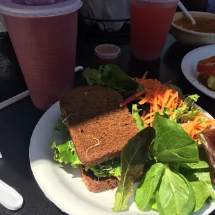 Avocado & Jack Sandwich