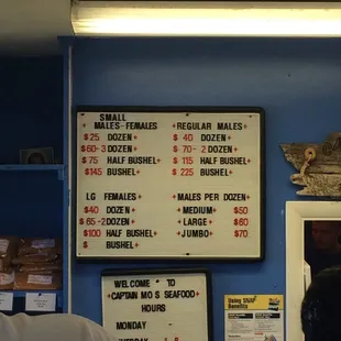 Prices can be confusing. Here are prices as of June 2014