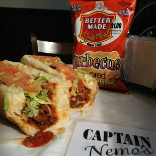 Pizza sub.