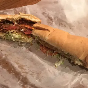 16&quot; Pizza Sub with all the trimmings
