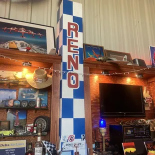 Home Pylon in the bar