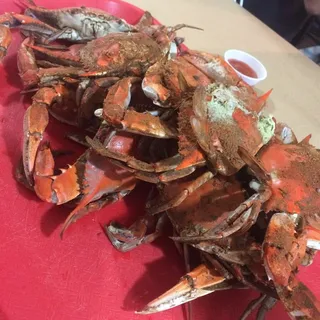 Option 1 - 1/2 Bushel of Medium Blue Crabs (3 dozen)