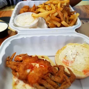 Soft Shell Crab Sandwhich