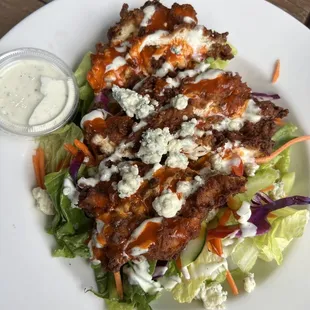 Buffalo chicken salad