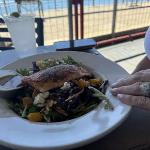 Blackened Salmon Salad