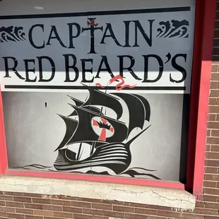 a ship in the window