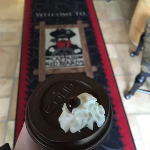 Great coffee in a cute shop! I got the salty pirate.