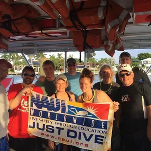 This was taken during our trip to Florida for our check out dives.