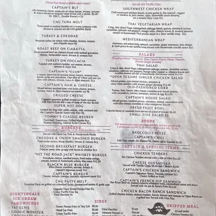 Menu 2024