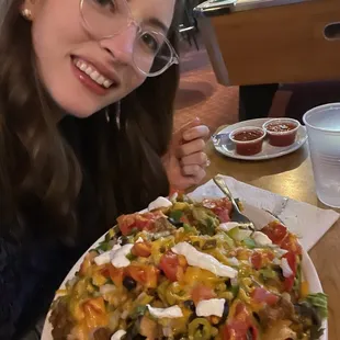 Nachos the size of my face