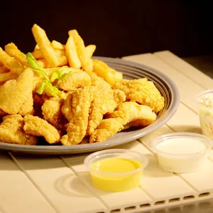 Catfish Nuggets Dinner