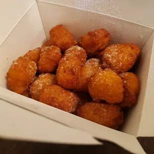 Delicious sweet corn nuggets!