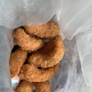 Fried shrimp