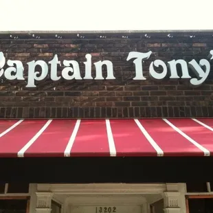 the front of the restaurant