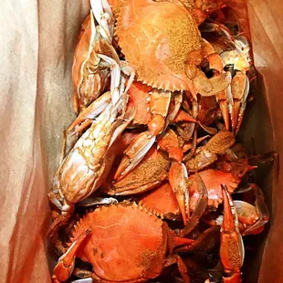 a bag of crabs