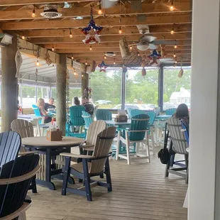 Inside of restaurant