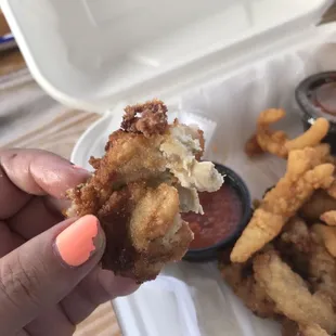 Fried Oyster Sandwich