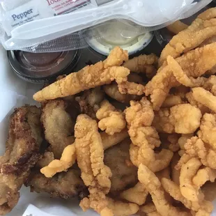 Single Fried Oysters