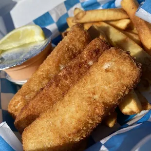 fish and chips, fish, seafood, food