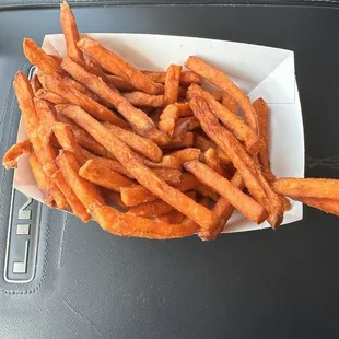 Sweet potato fries - perfection!