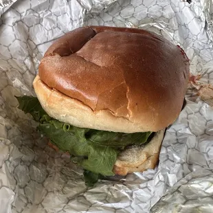 Single burger - was more than enough!