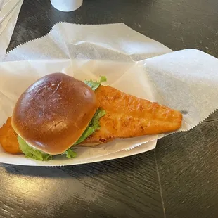 Fish sandwich