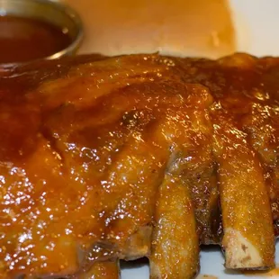 bbq ribs, ribs, food