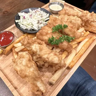 6 Piece Fish & Chips